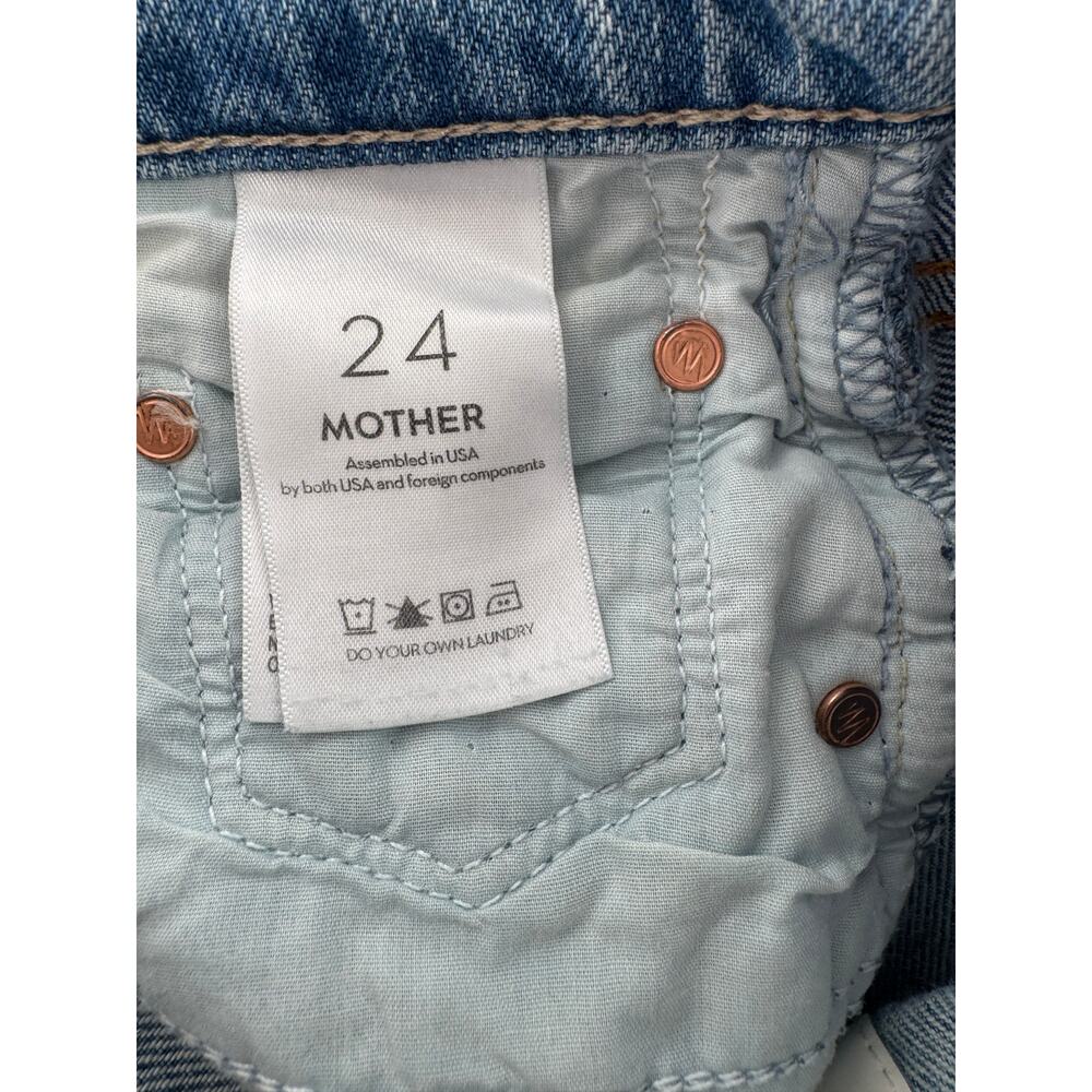 Mother Jeans The Rambler Ankle High Rise Relaxed 100% Cotton Bucket List 24 - Picture 8 of 10
